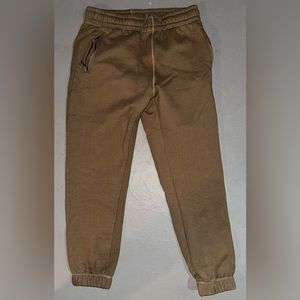 NYC Designer - Mens “Brown” Cotton Joggers (Size: M)